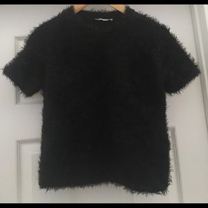 Zara trafaluc Womens Small Black Top S